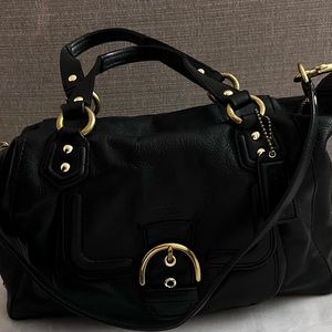 COACH CAMPBELL LEATHER SATCHEL